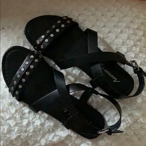 American Eagle by Payless Black sandals